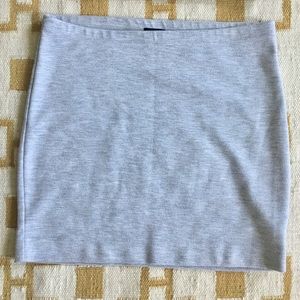 Grey mini “sweat” skirt (H&M)